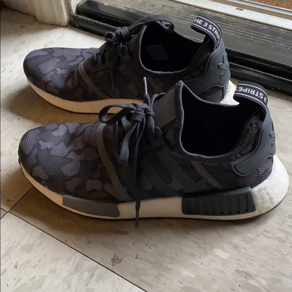 Black camo NMD R1 Adidas